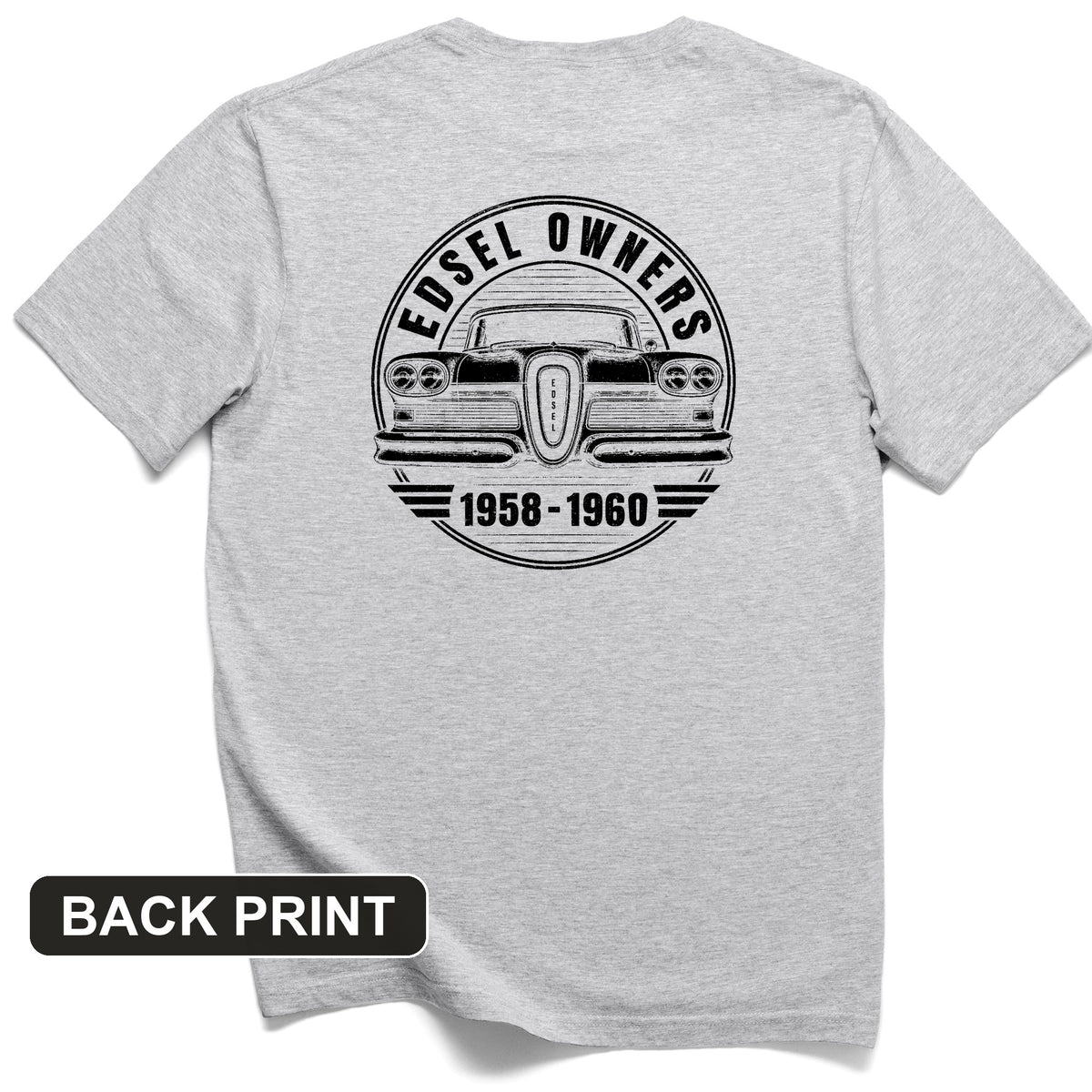 Edsel Back Print T-Shirt
