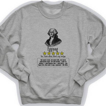 Eggnog George Washington Crewneck