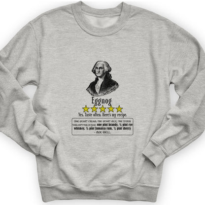 Eggnog George Washington Crewneck