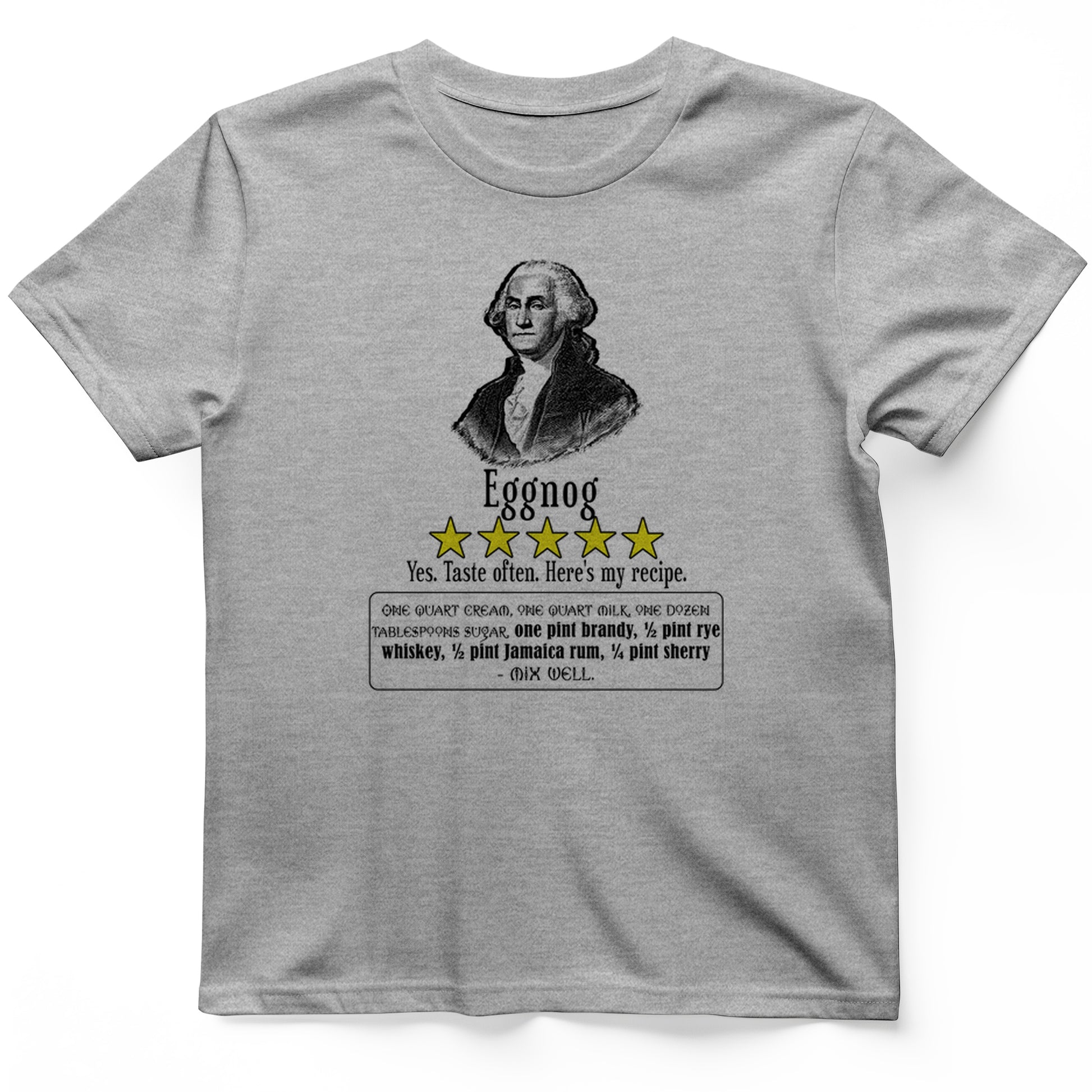 Eggnog George Washington T-Shirt