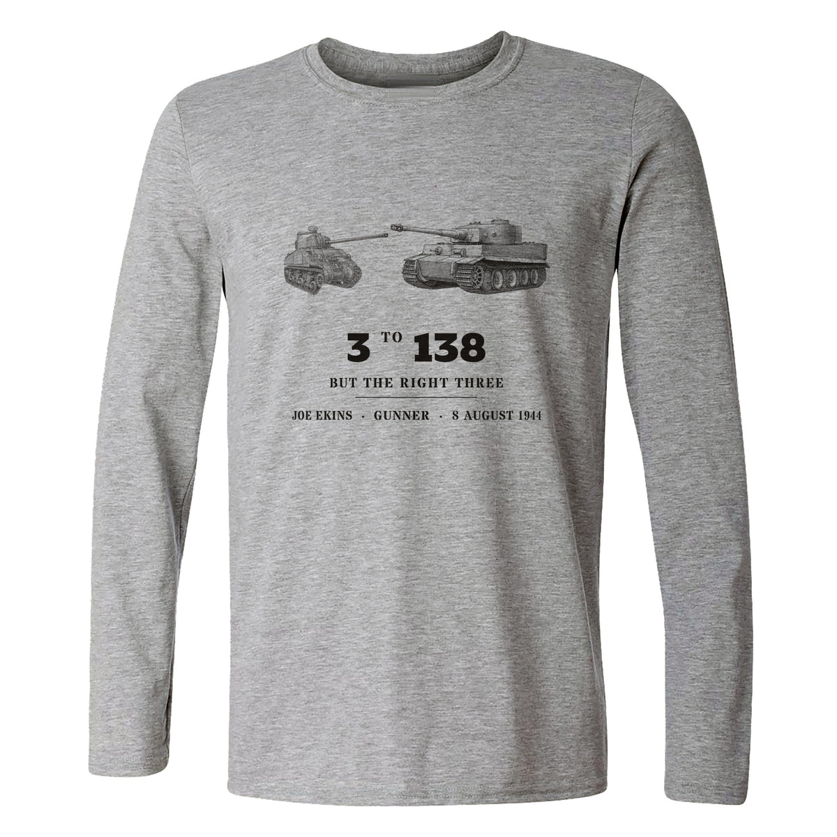 Ekins 3 To 138 Long Sleeve T-Shirt