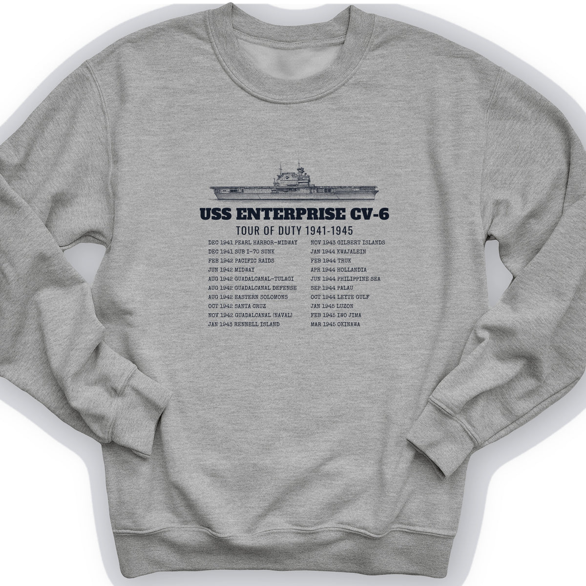 Enterprise Tour Of Duty Crewneck