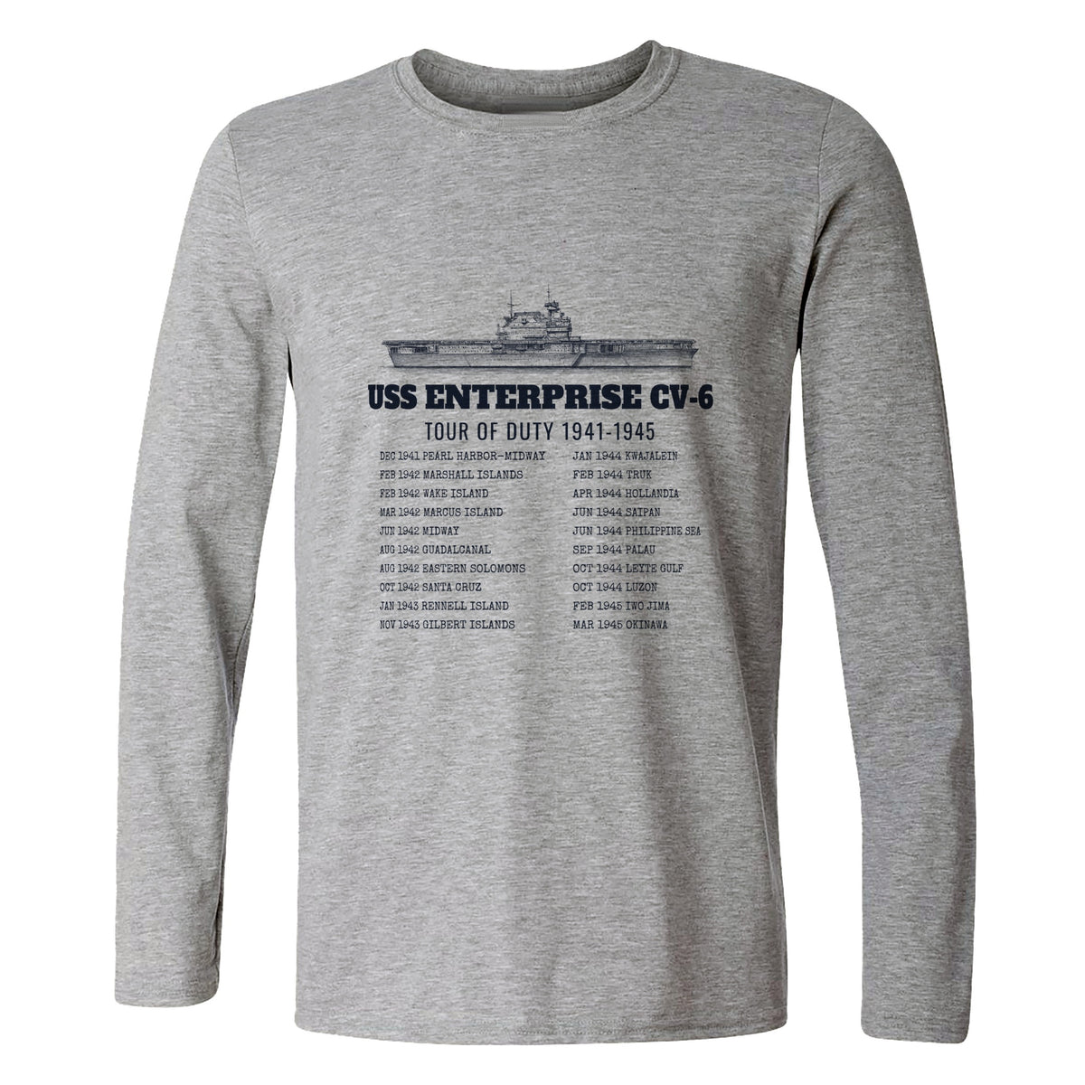 Enterprise Tour Of Duty Long Sleeve T-Shirt