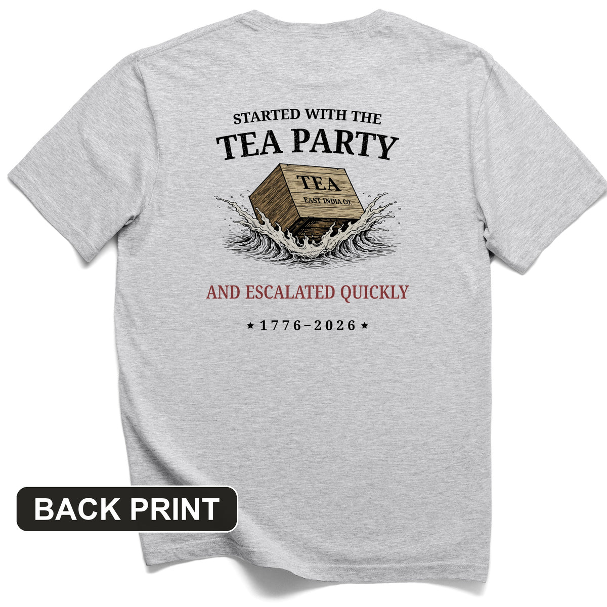 Escalated Quickly Back Print T-Shirt