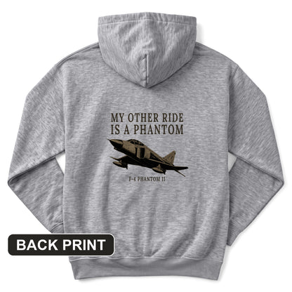 F-4 Phantom Back Print Hoodie