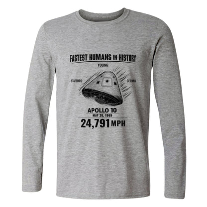 Fastest Humans Long Sleeve T-Shirt
