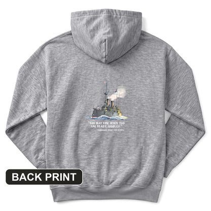 Fire When Ready Back Print Hoodie