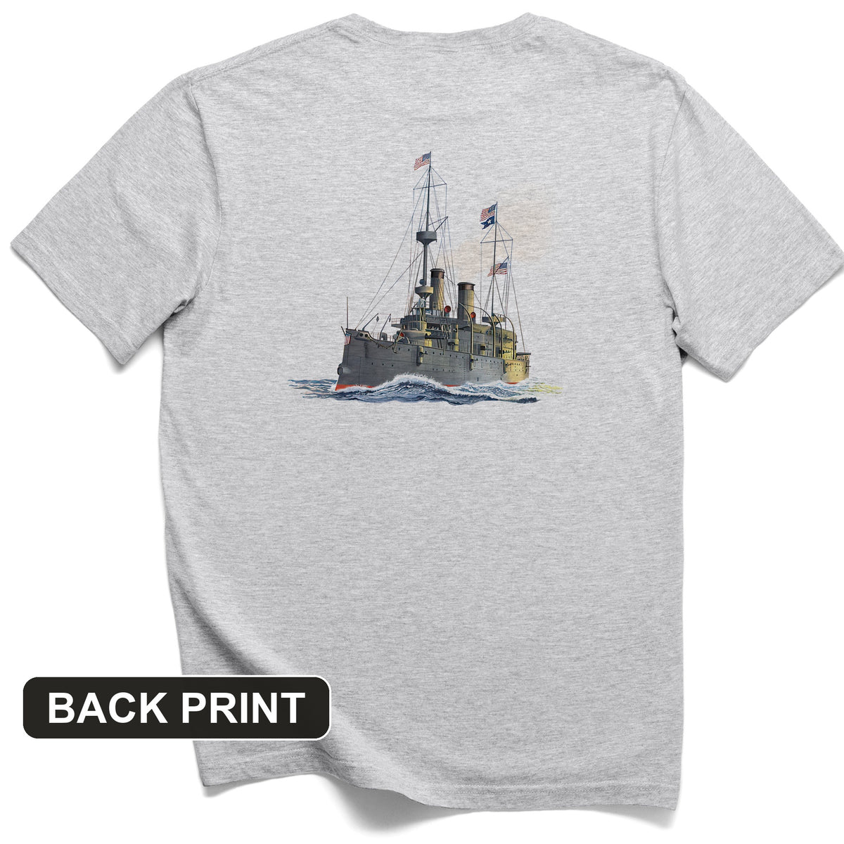 Fire When Ready Back Print T-Shirt