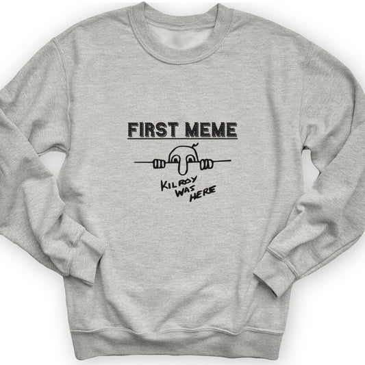 First Meme Crewneck