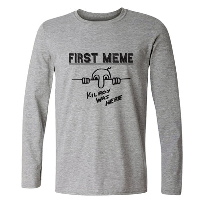 First Meme Long Sleeve T-Shirt
