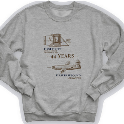 First To Fly - First Past Sound Sweatshirt