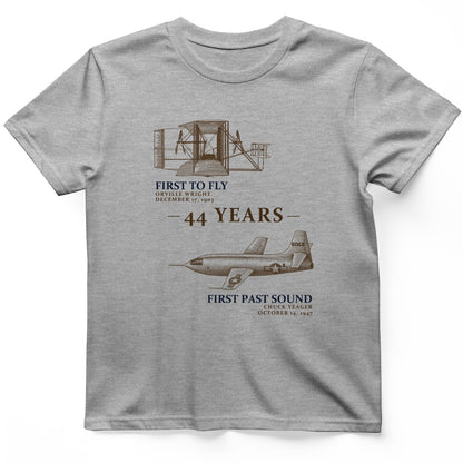 First To Fly - First Past Sound T-Shirt