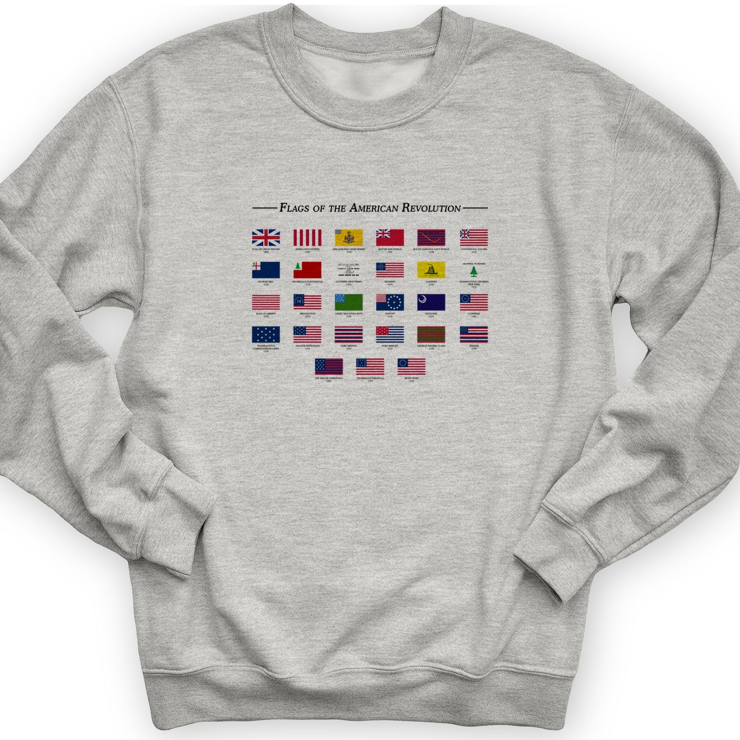 Flags Of The Revolution Crewneck