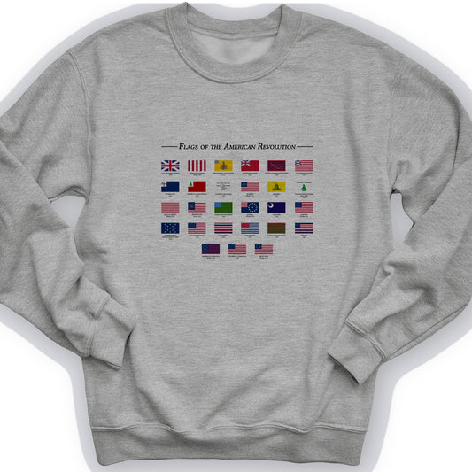 Flags Of The Revolution Crewneck