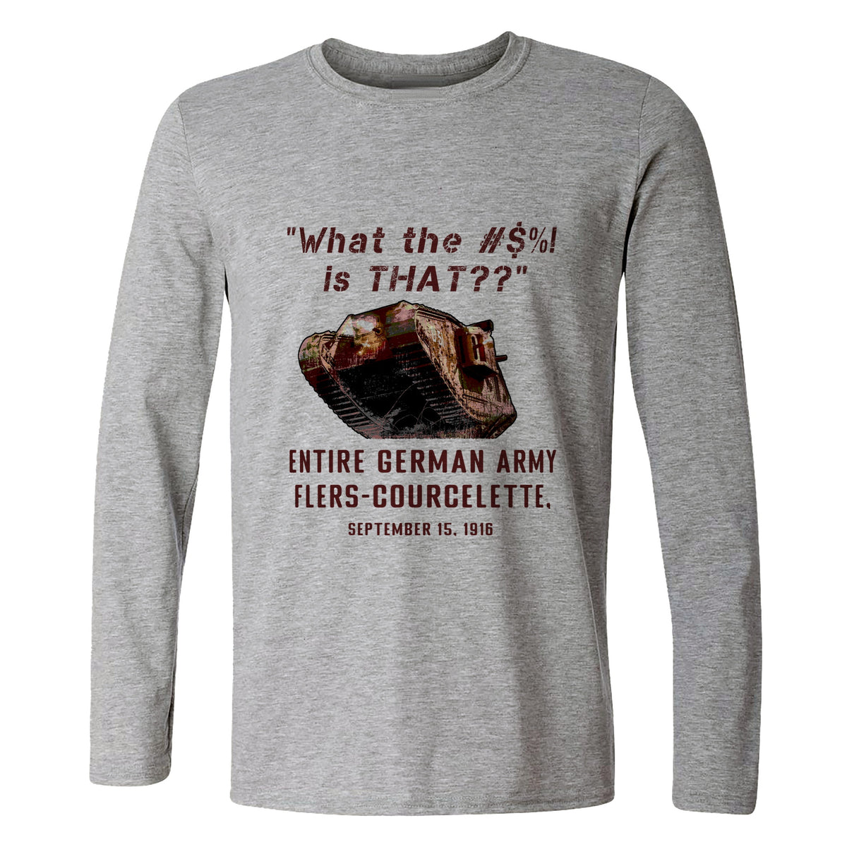 Flers-Courcelette 1916 Long Sleeve T-Shirt
