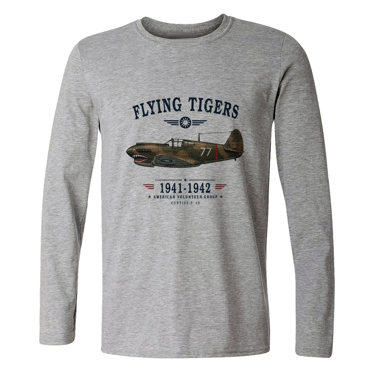 Flying Tigers Long Sleeve T-Shirt