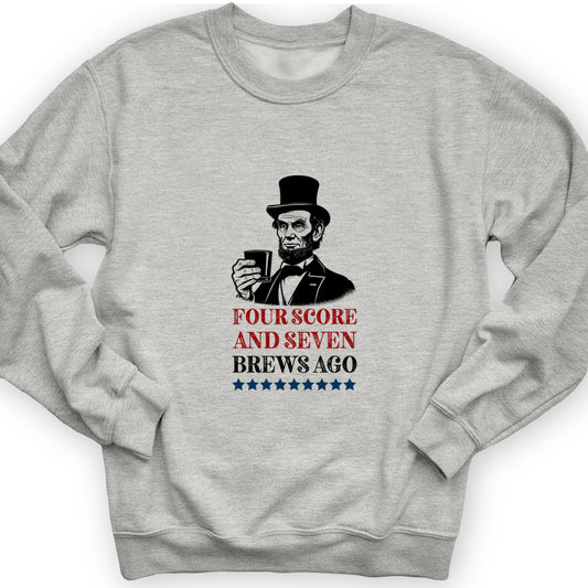 Four Score and Seven Brews Ago Crewneck