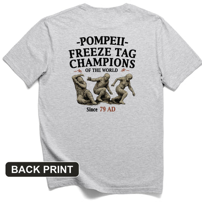 Freeze Tag Back Print T-Shirt