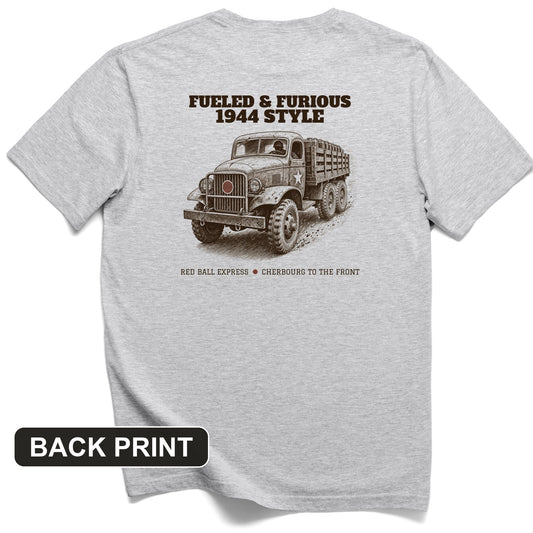 Fueled and Furious Back Print T-Shirt