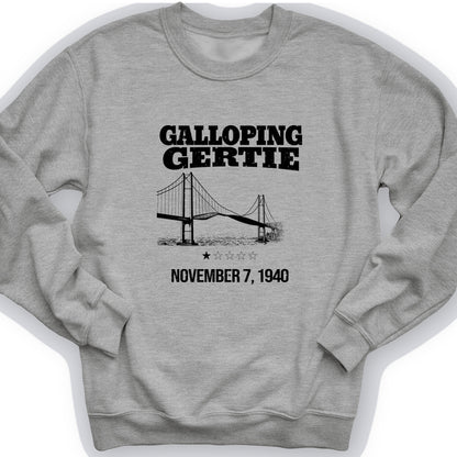 Galloping Gertie Crewneck