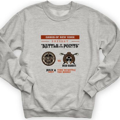 Gangs of New York Crewneck