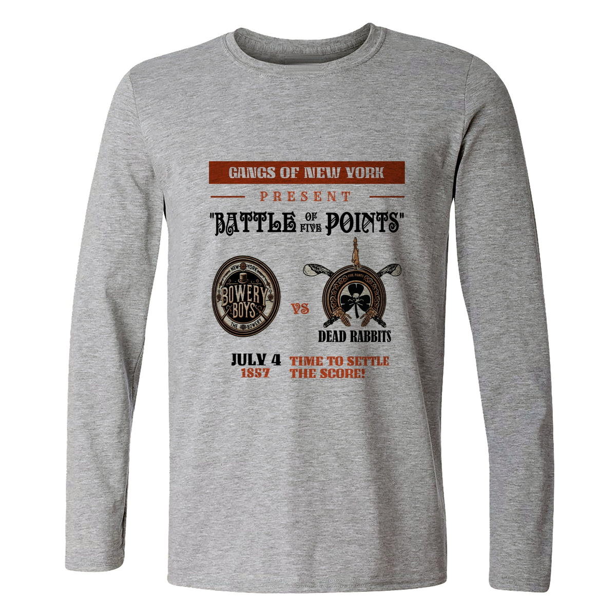 Gangs of New York Long Sleeve T-Shirt