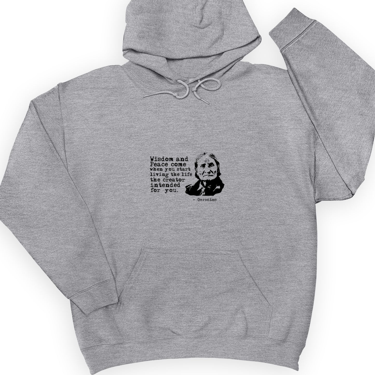 Geronimo Wisdom And Peace Hoodie