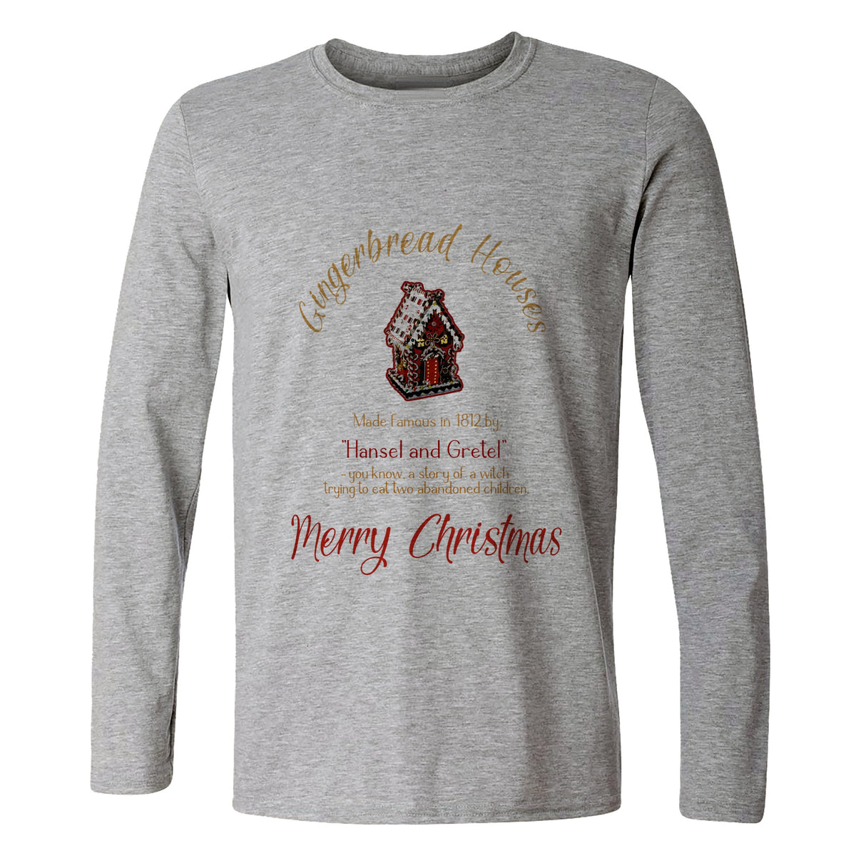 Gingerbread House Long Sleeve T-Shirt