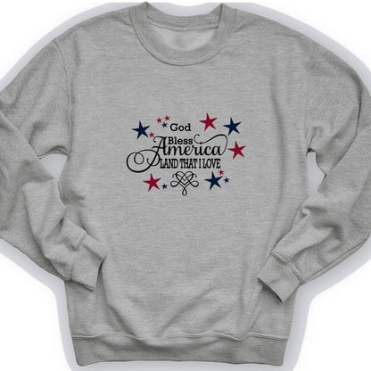 God Bless America Crewneck
