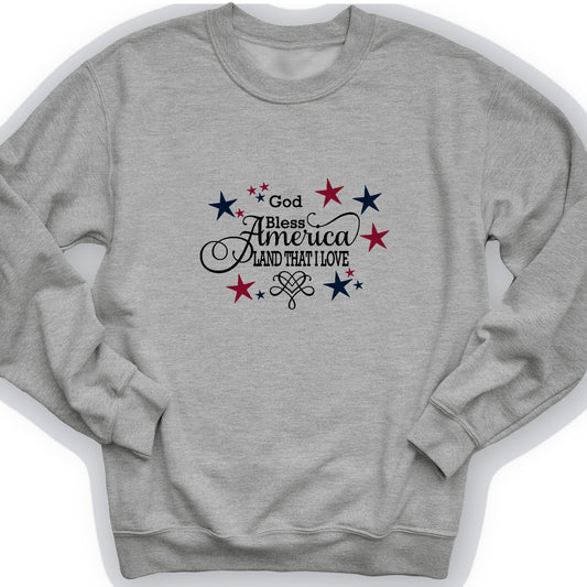 God Bless America Crewneck