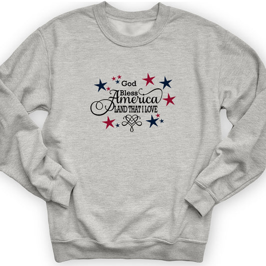 God Bless America Crewneck