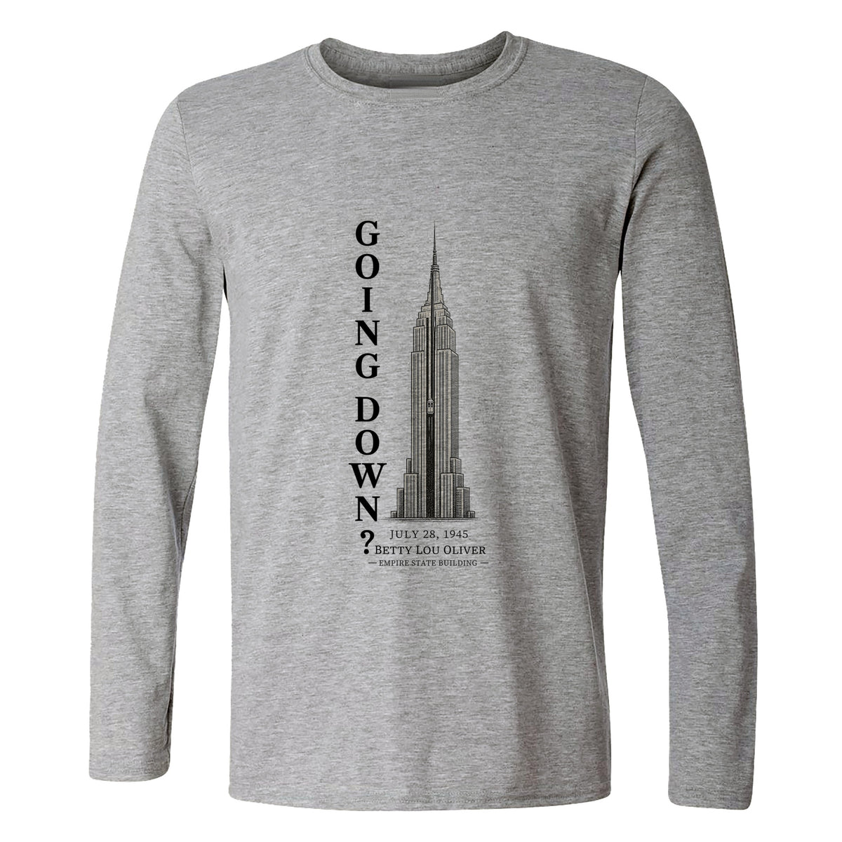 Going Down Long Sleeve T-Shirt