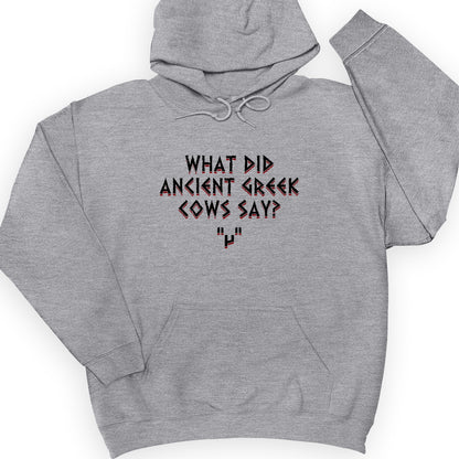 Greek Cows Hoodie