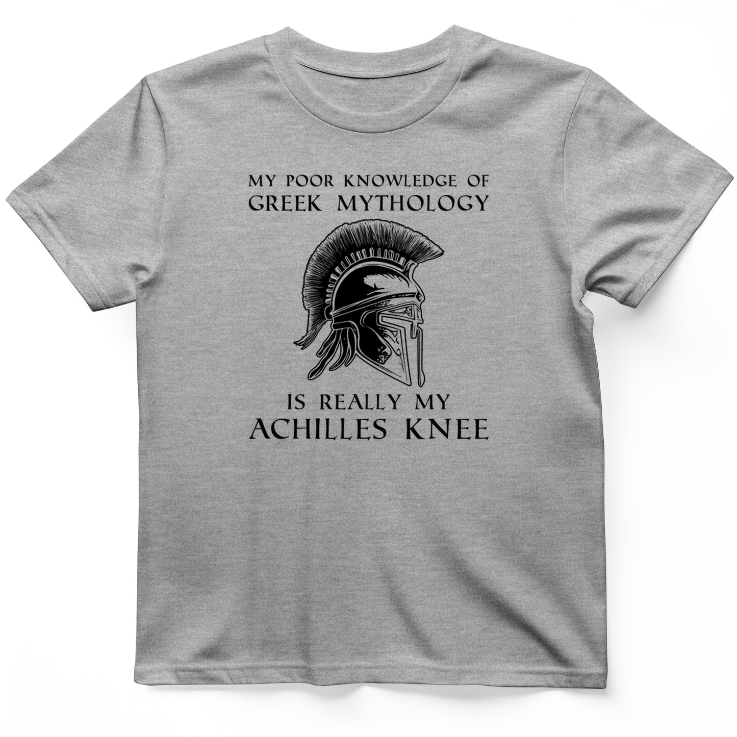 Greek Mythology Achilles Knee T-Shirt
