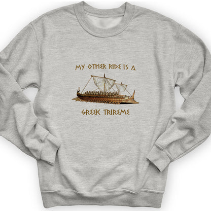 Greek Trireme Sweatshirt