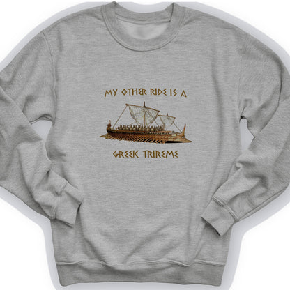 Greek Trireme Crewneck