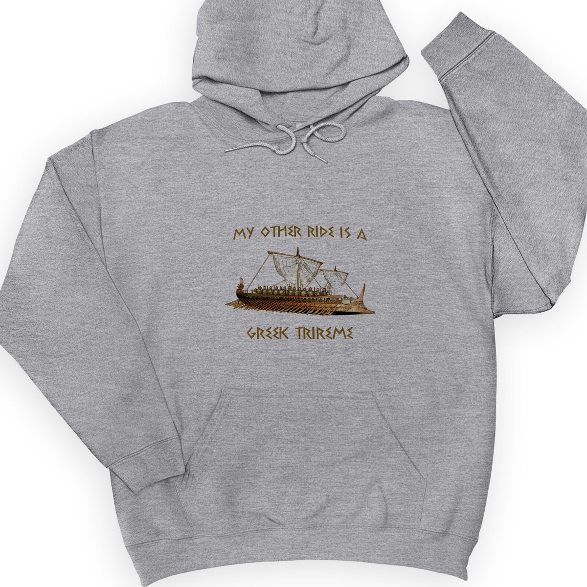 Greek Trireme Hoodie