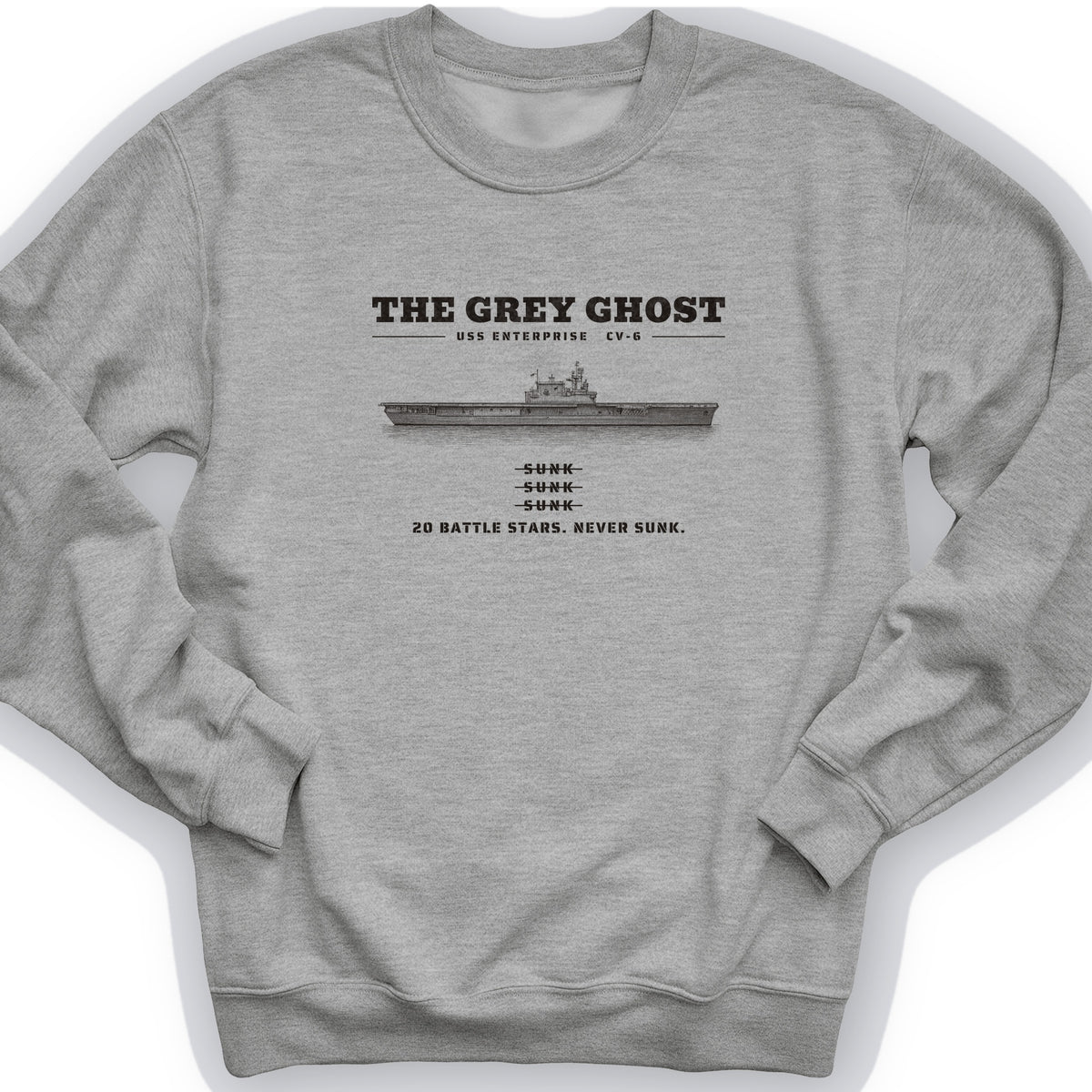 Grey Ghost Sweatshirt