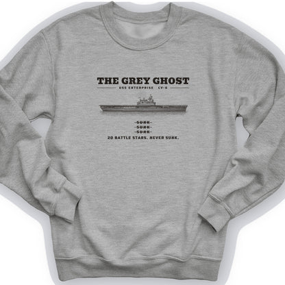 Grey Ghost Sweatshirt