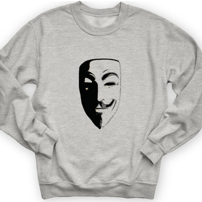 Guy Fawkes Mask Crewneck