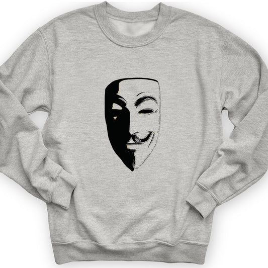 Guy Fawkes Mask Crewneck