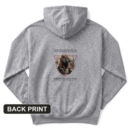 Hannibal Elephants Back Print Hoodie