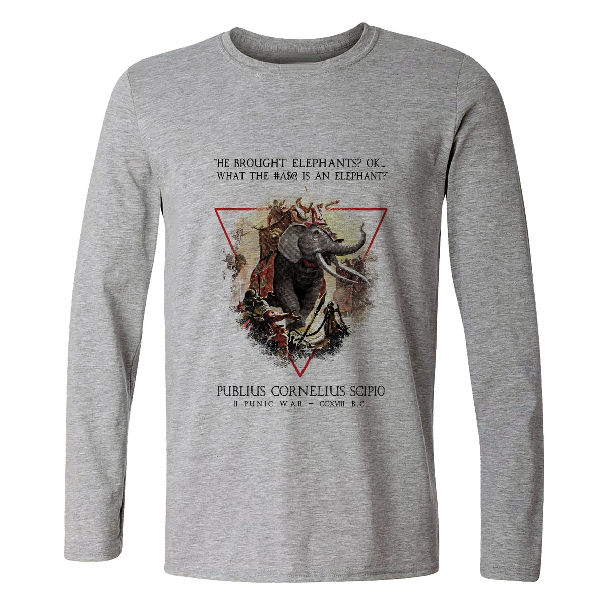 Hannibal Elephants Long Sleeve T-Shirt