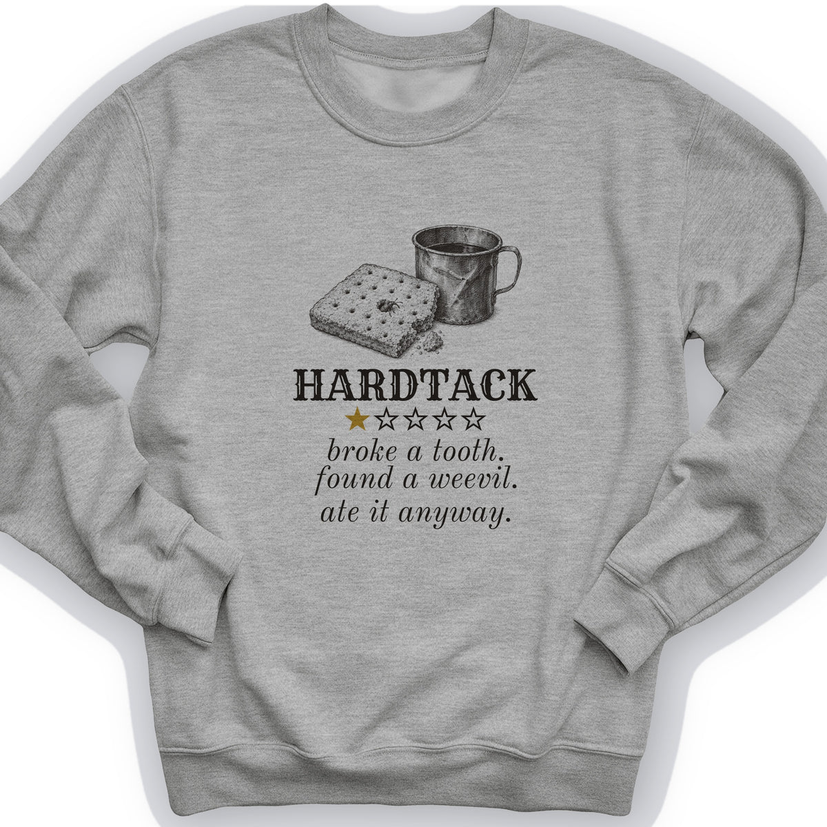 Hardtack One Star Review Crewneck