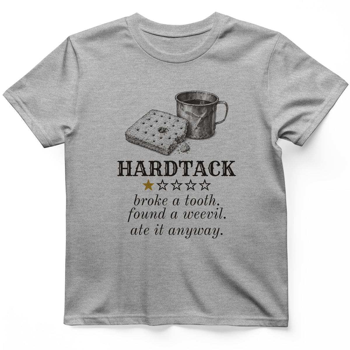 Hardtack One Star Review T-Shirt