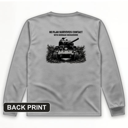 Hedgerows Back Print Long Sleeve T-Shirt