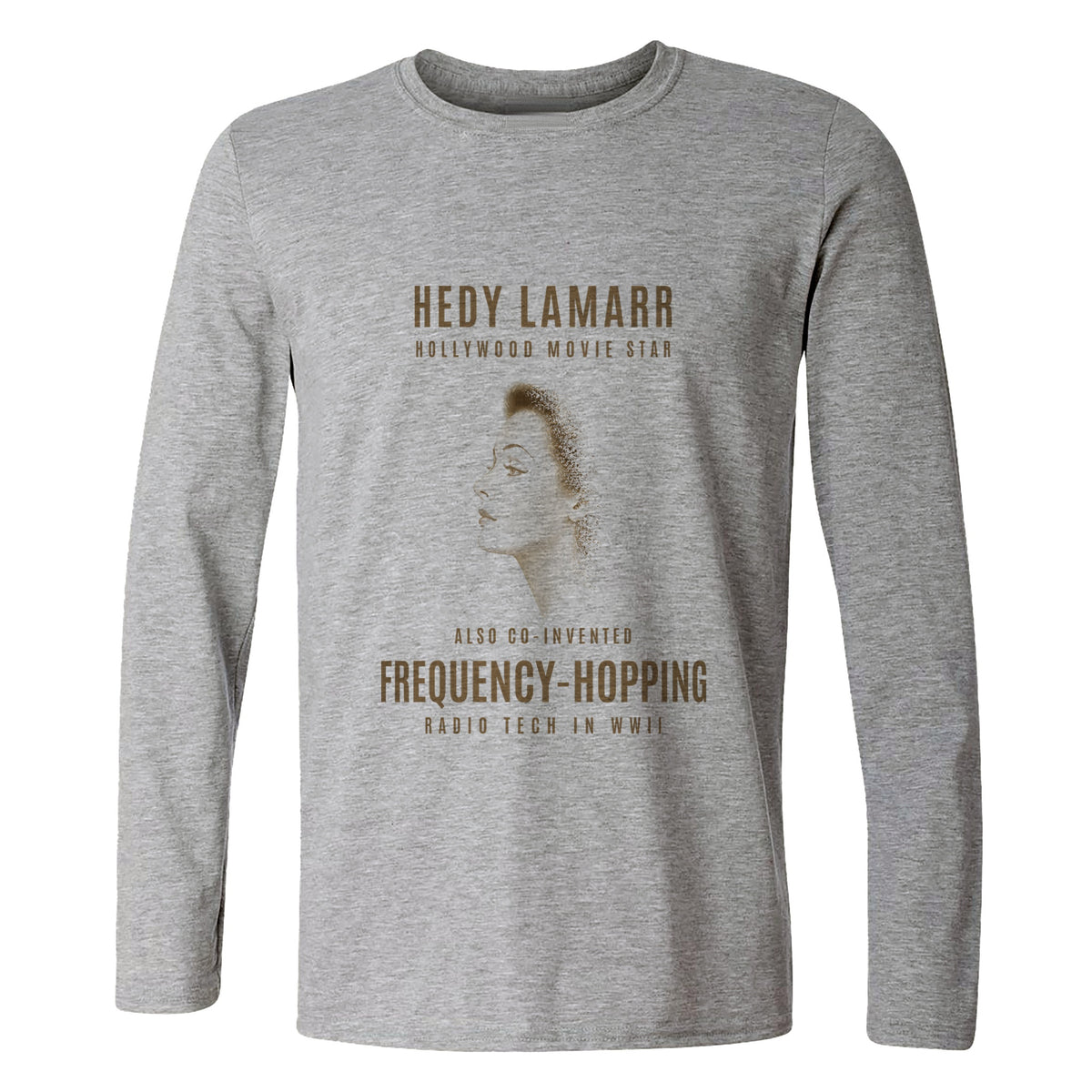 Hedy Lamarr Long Sleeve T-Shirt