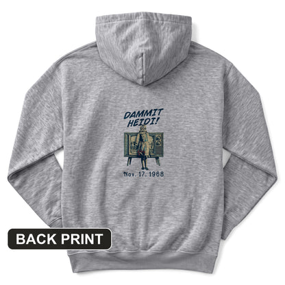 Heidi Bowl Back Print Hoodie