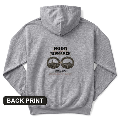 Hood vs Bismarck Back Print Hoodie