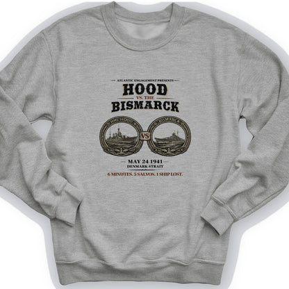 Hood vs Bismarck Crewneck